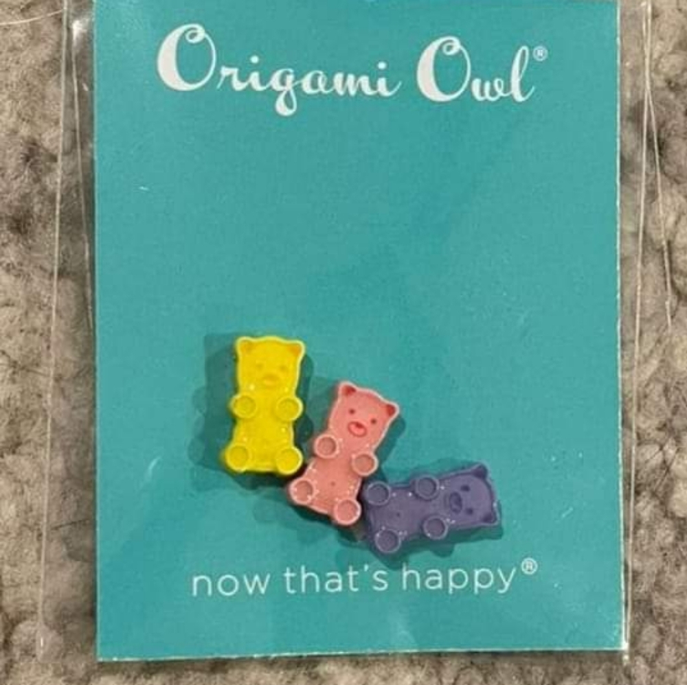 Origami Owl Gummy Bear Charms